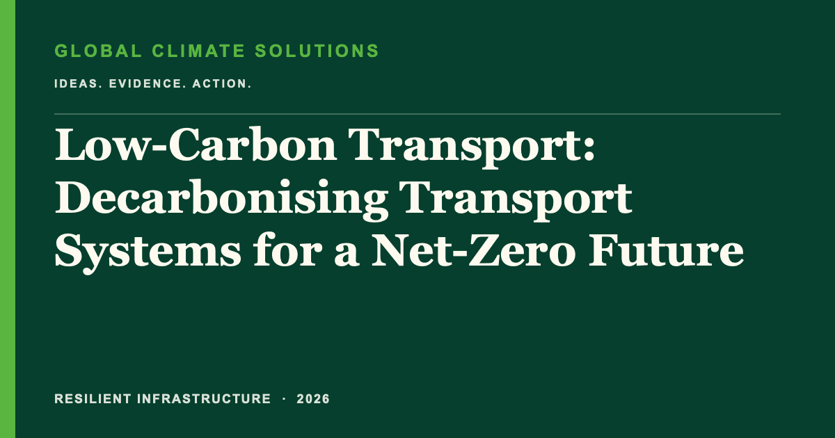 Editorial title card for Low-Carbon Transport: Decarbonising Transport Systems for a Net-Zero Future