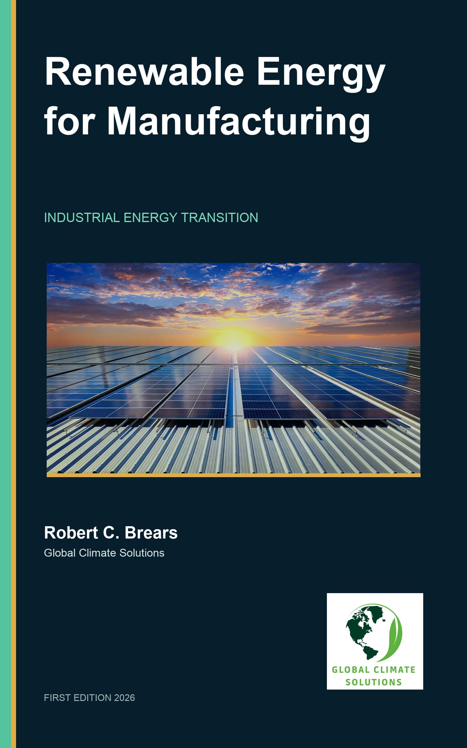 Published cover of Renewable Energy for Manufacturing