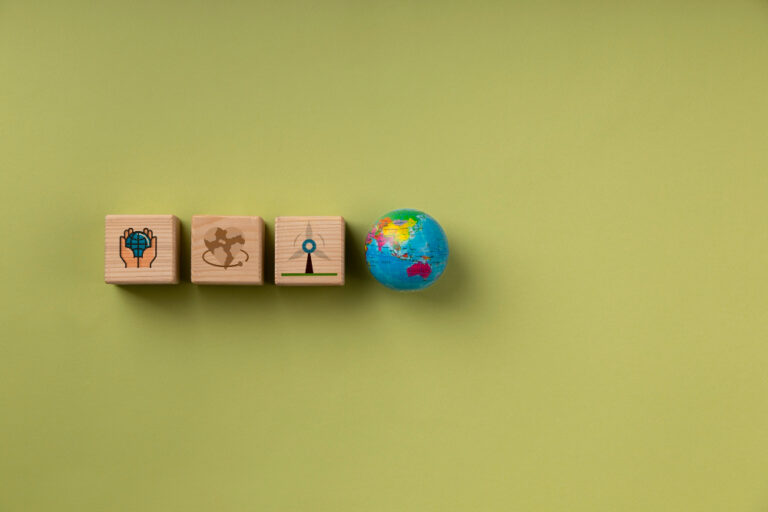 Illustration representing Canada’s Climate Competitiveness Strategy, highlighting climate governance, clean investment, industrial carbon pricing, and the transition to a low-carbon economy.